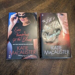 Katie MacAlister Vampire Romance Lot 2 paperbacks